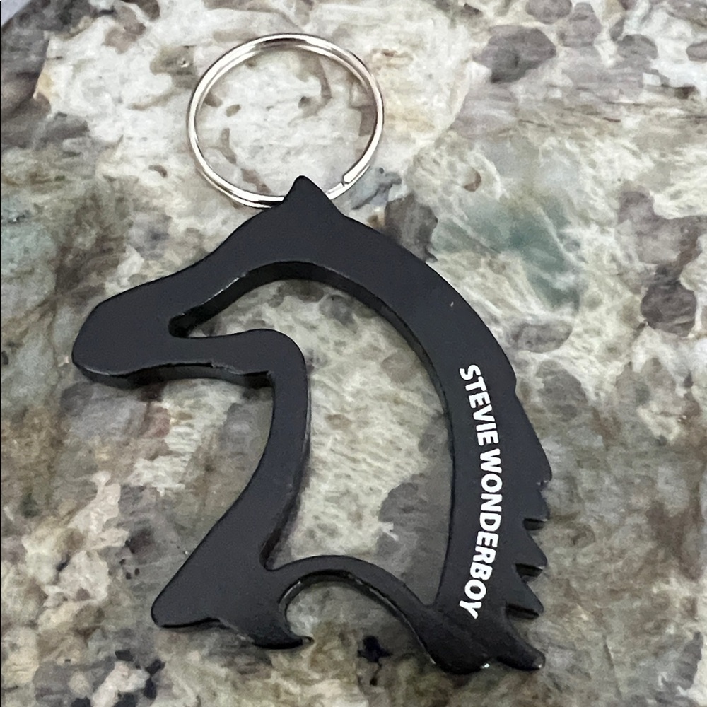 Black Horse Head Keychain by Stevie Wonderboy, Campbell House Lexington,Kentucky